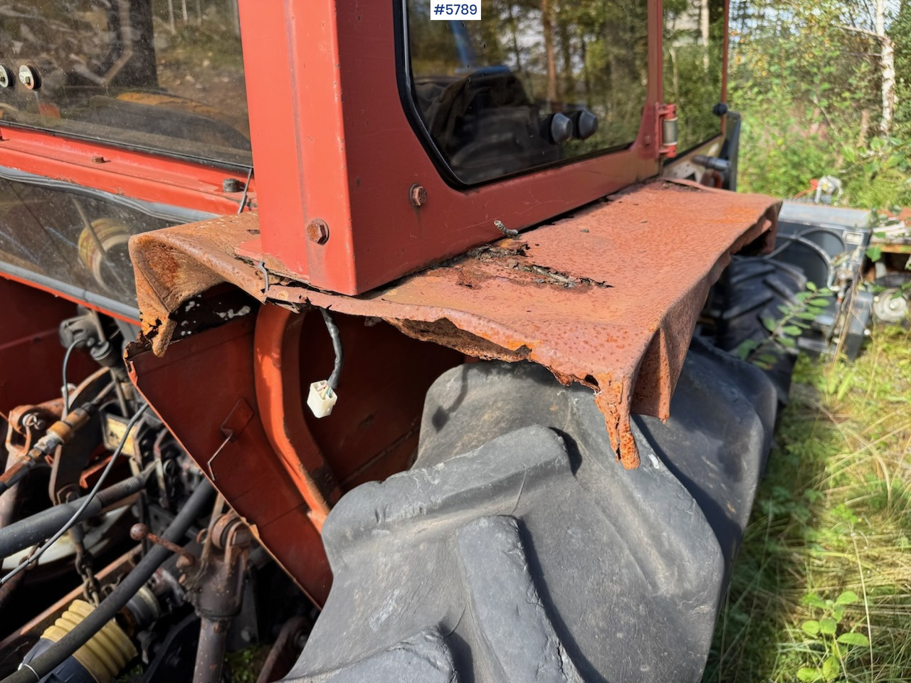 Farm tractor 1986 Fiat 55-46 DT w/ front loader.: picture 9