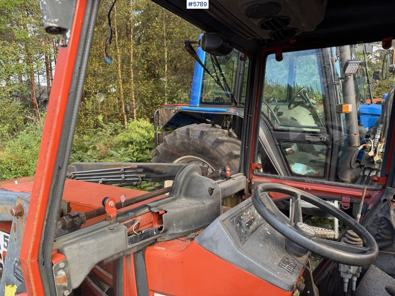 Farm tractor 1986 Fiat 55-46 DT w/ front loader.: picture 16
