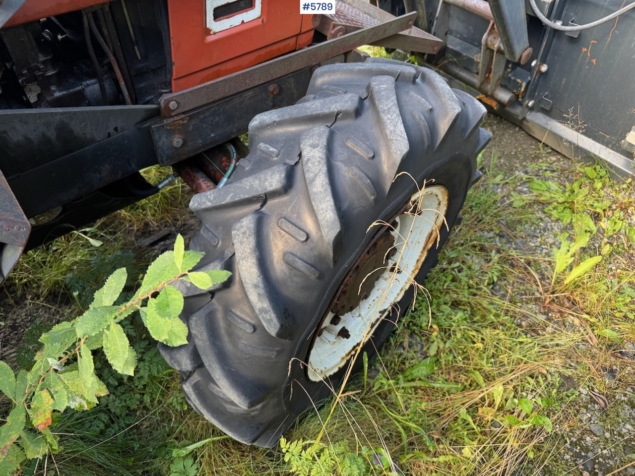 Farm tractor 1986 Fiat 55-46 DT w/ front loader.: picture 14
