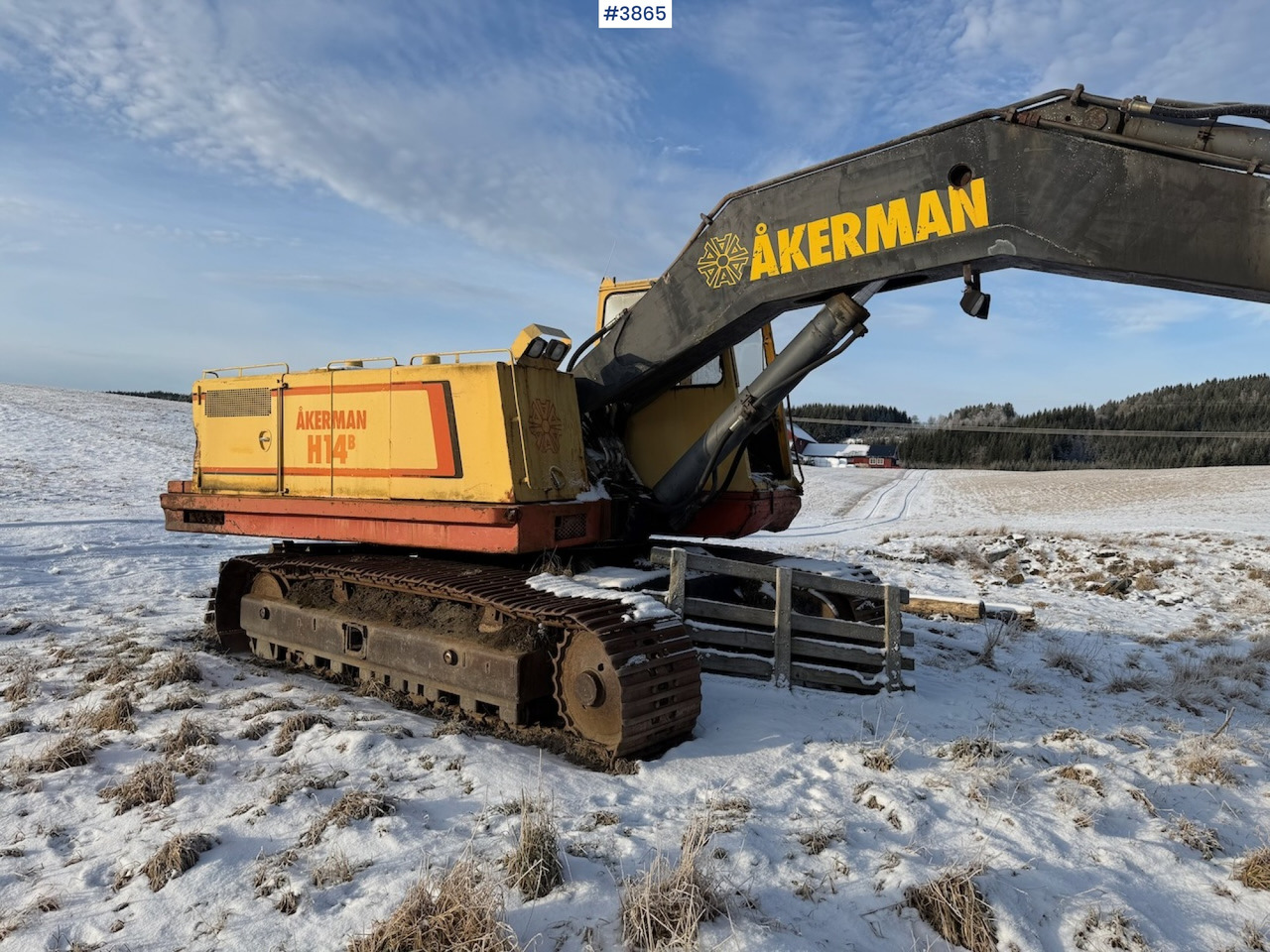 1988 Åkerman H14B w/ bucket - Excavator: picture 1 1988 Åkerman H14B w/ bucket - Excavator: picture 1