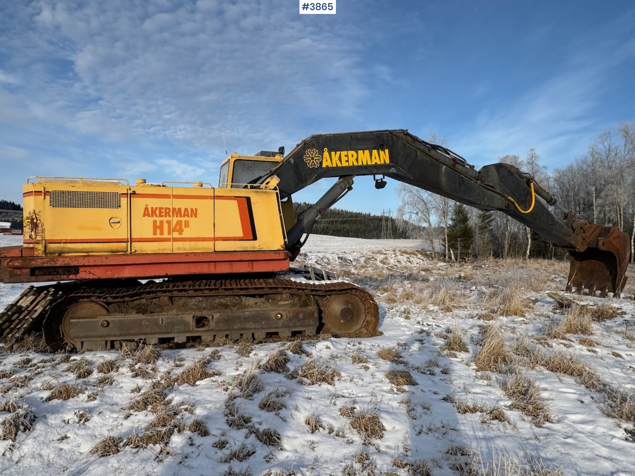 1988 Åkerman H14B w/ bucket - Excavator: picture 2 1988 Åkerman H14B w/ bucket - Excavator: picture 2