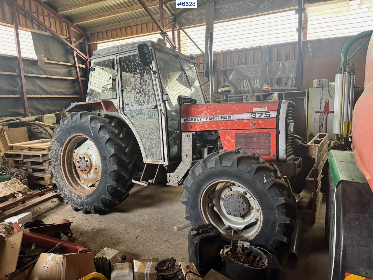 1990 Massey Ferguson 375 4x4 Tractor. - Farm tractor: picture 1 1990 Massey Ferguson 375 4x4 Tractor. - Farm tractor: picture 1