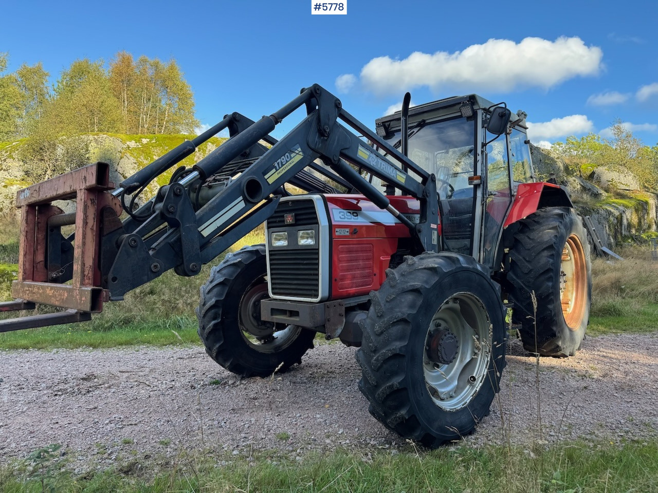 1995 Massey Ferguson 399 w/ front loader. - Farm tractor: picture 4 1995 Massey Ferguson 399 w/ front loader. - Farm tractor: picture 4