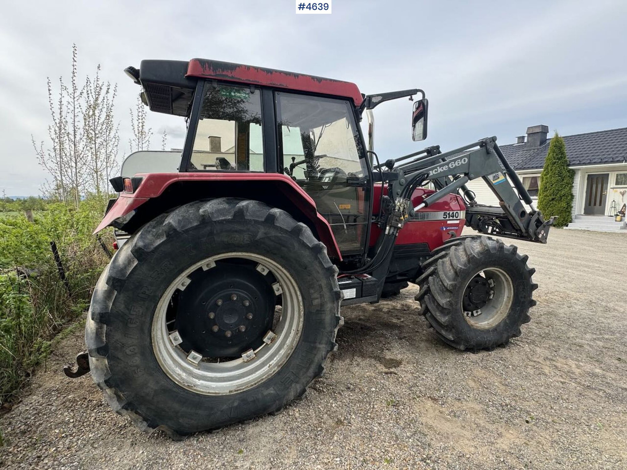 1996 CASE IH 5140 Maxxum Plus w/ front loader - Farm tractor: picture 5 1996 CASE IH 5140 Maxxum Plus w/ front loader - Farm tractor: picture 5