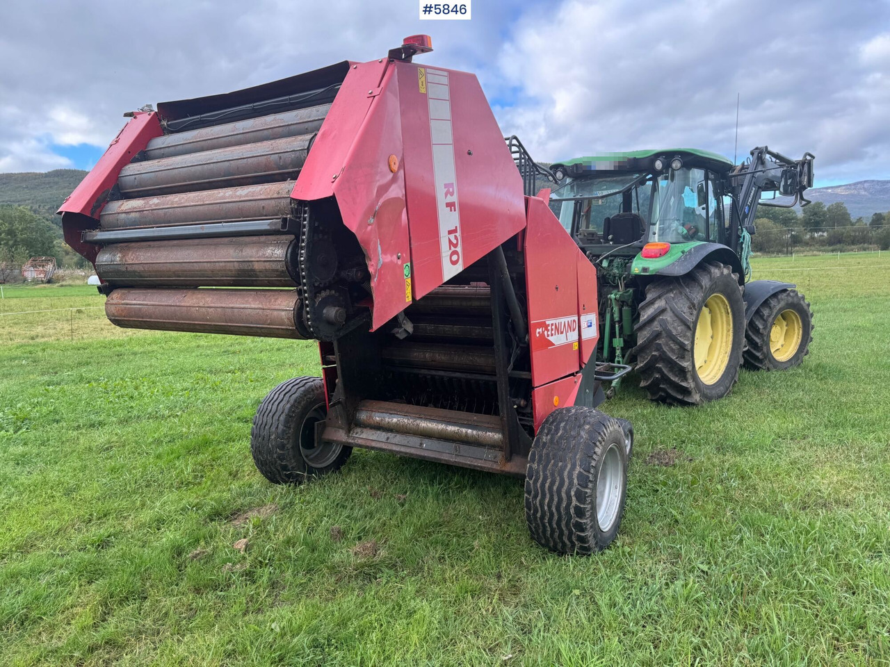 1996 Greenland RF120 round baler. WATCH THE VIDEO! - Hay and forage equipment: picture 2 1996 Greenland RF120 round baler. WATCH THE VIDEO! - Hay and forage equipment: picture 2
