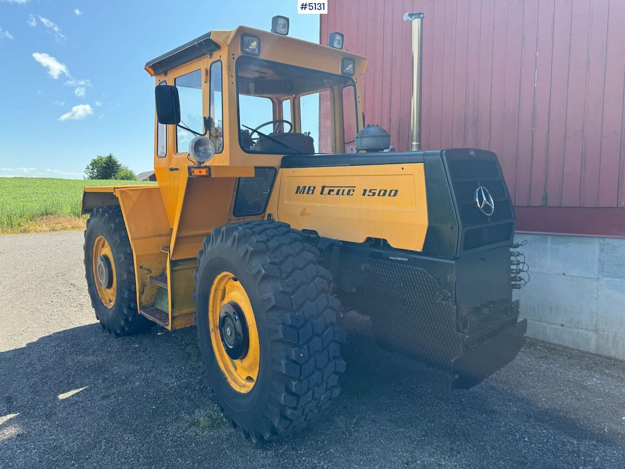 1996 Mercedes MB-trac 1500 - Farm tractor: picture 3 1996 Mercedes MB-trac 1500 - Farm tractor: picture 3