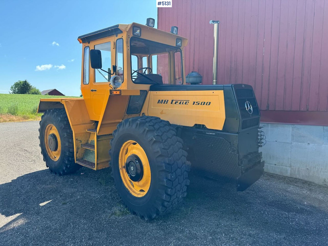 1996 Mercedes MB-trac 1500 - Farm tractor: picture 1 1996 Mercedes MB-trac 1500 - Farm tractor: picture 1