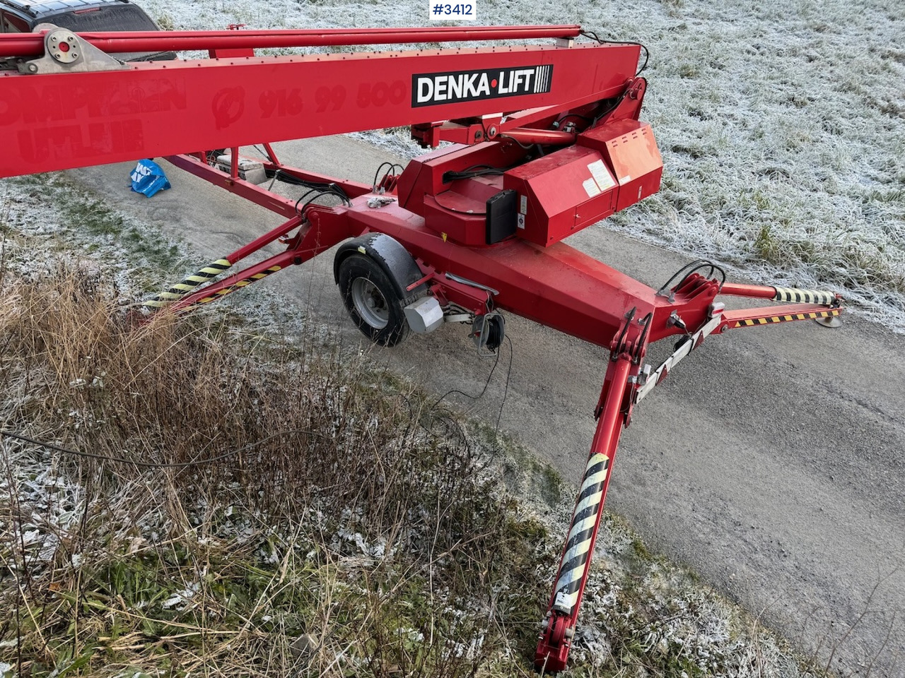 1997 Denka Lift DL 25 with low hours - Certified! - Trailer mounted boom lift: picture 5 1997 Denka Lift DL 25 with low hours - Certified! - Trailer mounted boom lift: picture 5