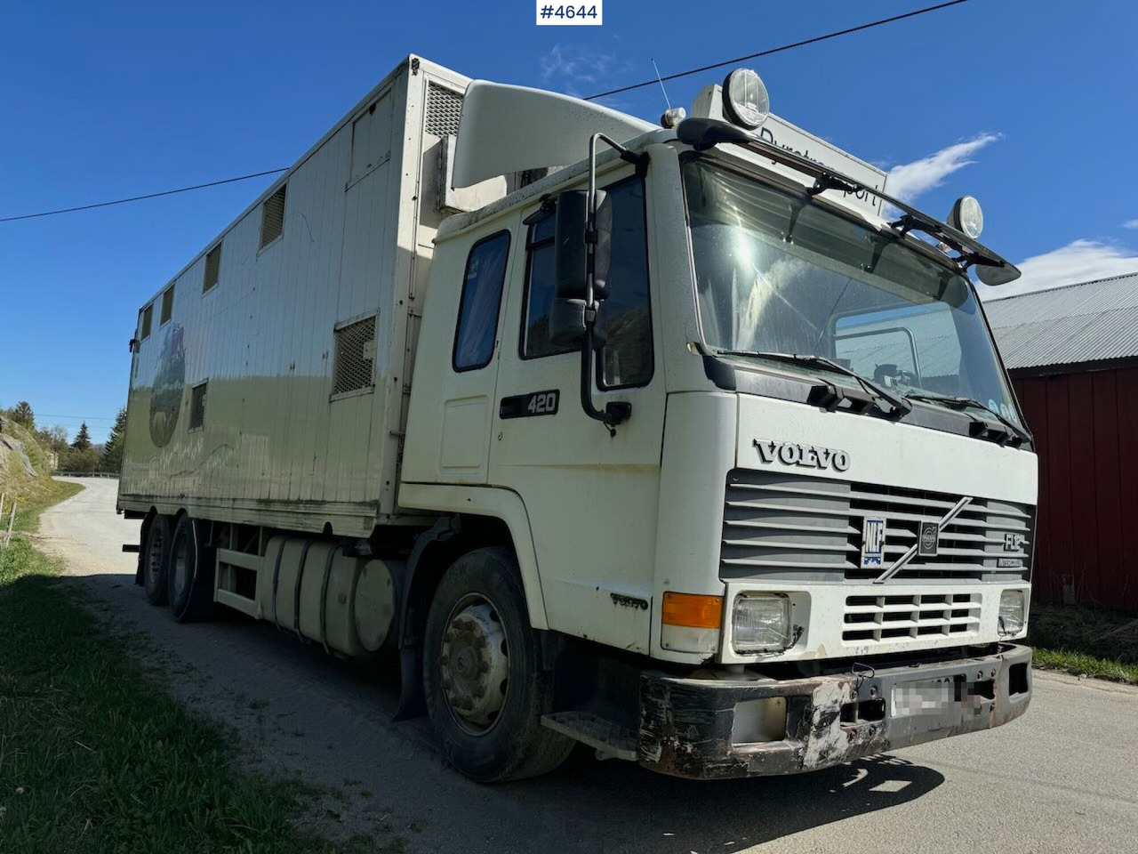 1997 Volvo FL12 6x2 Dyretransportbil - Livestock truck: picture 4 1997 Volvo FL12 6x2 Dyretransportbil - Livestock truck: picture 4