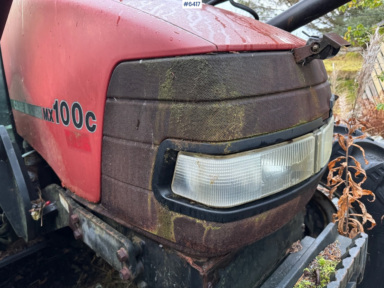 1999 Case IH Maxxum MX 100C w/ front loader, bucket and blade. Repair object. - Farm tractor: picture 3 1999 Case IH Maxxum MX 100C w/ front loader, bucket and blade. Repair object. - Farm tractor: picture 3