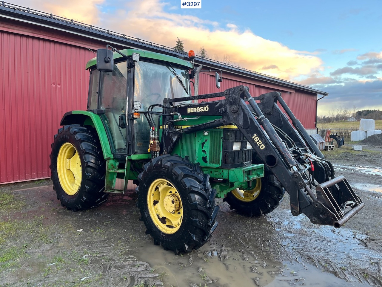 1999 John Deere 6210 SE with Front Loader - Farm tractor: picture 4 1999 John Deere 6210 SE with Front Loader - Farm tractor: picture 4