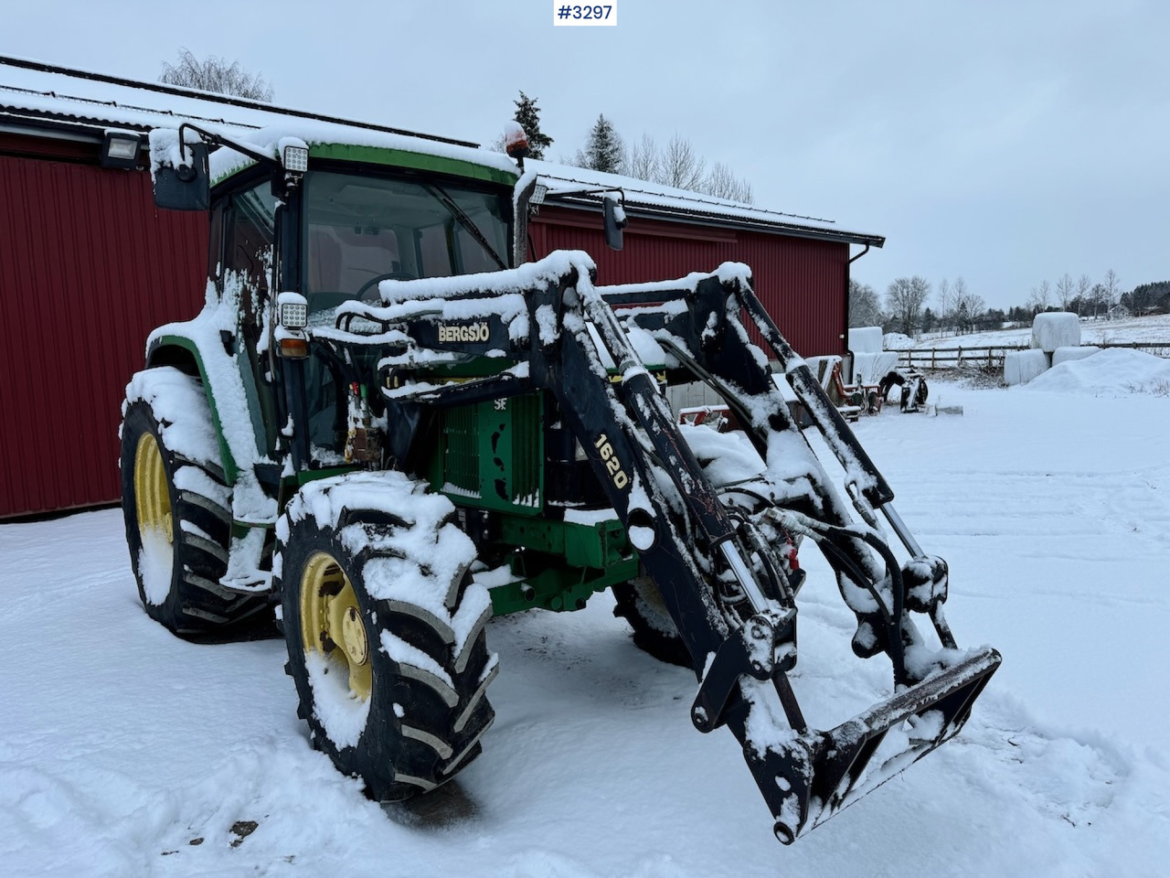 1999 John Deere 6210 SE with Front Loader - Farm tractor: picture 1 1999 John Deere 6210 SE with Front Loader - Farm tractor: picture 1