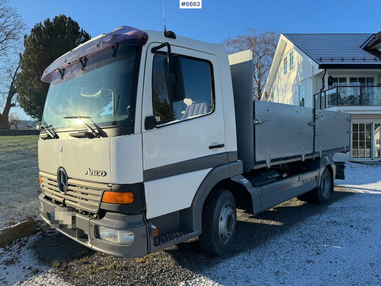 1999 Mercedes Atego 4x2 Tippbil. 173 000 km! - Dropside/ Flatbed trailer: picture 1 1999 Mercedes Atego 4x2 Tippbil. 173 000 km! - Dropside/ Flatbed trailer: picture 1