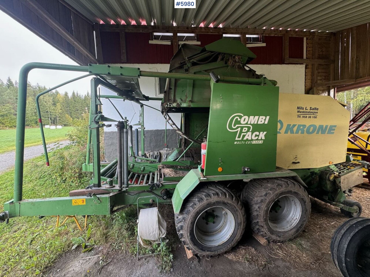 2001 Krone Combipack 1500 - Hay and forage equipment: picture 4 2001 Krone Combipack 1500 - Hay and forage equipment: picture 4
