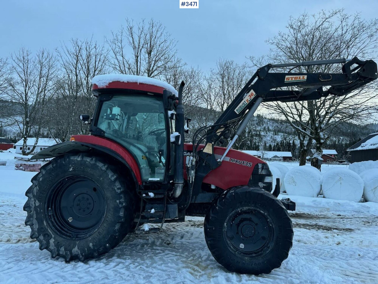 2004 Case MXU 135 w/ front loader - Farm tractor: picture 4 2004 Case MXU 135 w/ front loader - Farm tractor: picture 4