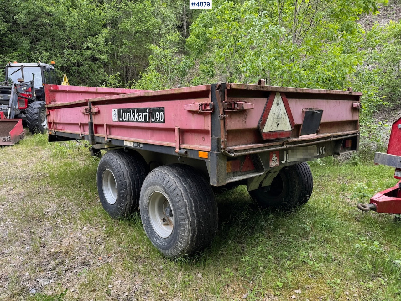 2005 Junkkari  J90 - Farm trailer: picture 3 2005 Junkkari  J90 - Farm trailer: picture 3