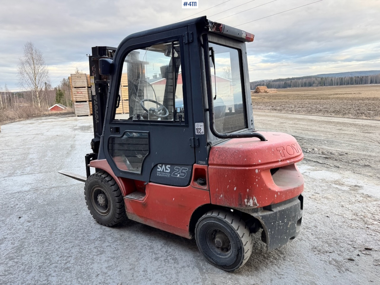 2005 Toyota 62-7FDF25 Forklift - Forklift: picture 2 2005 Toyota 62-7FDF25 Forklift - Forklift: picture 2