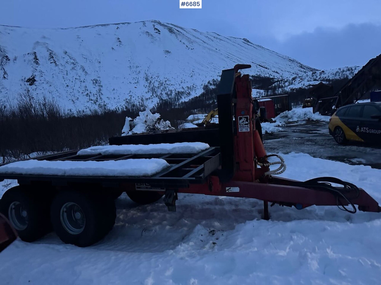 2006 BIGAB hook-lift trailer with container - Farm tipping trailer/ Dumper: picture 4 2006 BIGAB hook-lift trailer with container - Farm tipping trailer/ Dumper: picture 4