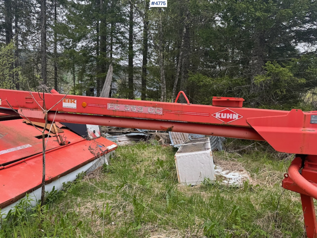 2007 Kuhn FC353GC mower - Hay and forage equipment: picture 4 2007 Kuhn FC353GC mower - Hay and forage equipment: picture 4
