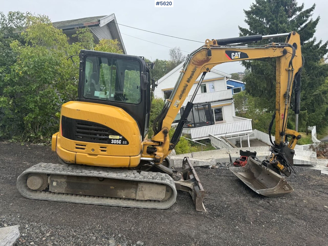 2008 CAT 305C CR Tracked Excavator with Tilt and 2 Buckets - Excavator: picture 4 2008 CAT 305C CR Tracked Excavator with Tilt and 2 Buckets - Excavator: picture 4