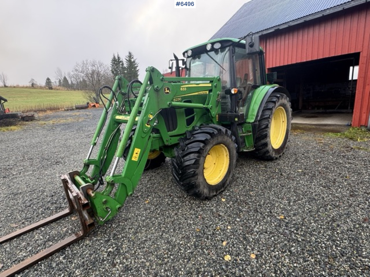 2008 John Deere 6230 Premium with front loader and 3rd function - Farm tractor: picture 1 2008 John Deere 6230 Premium with front loader and 3rd function - Farm tractor: picture 1
