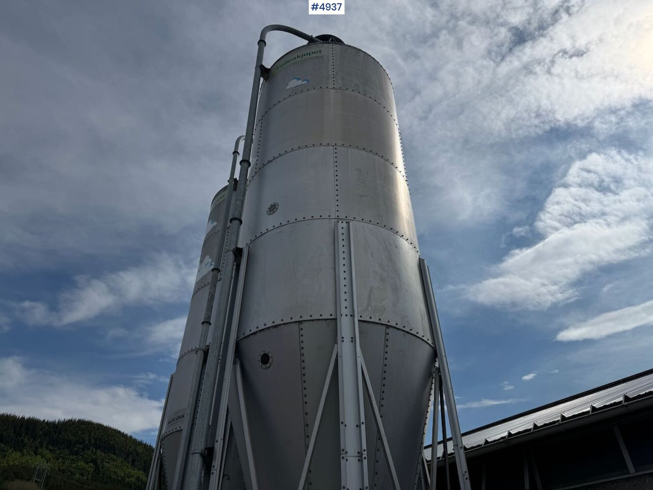 2008 Mafa 27.6 cubic meter feed silos x2 - Livestock equipment: picture 4 2008 Mafa 27.6 cubic meter feed silos x2 - Livestock equipment: picture 4