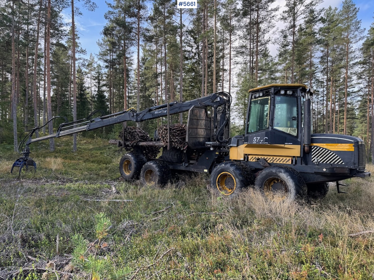 2009 Eco Log 574C - Forwarder: picture 2 2009 Eco Log 574C - Forwarder: picture 2
