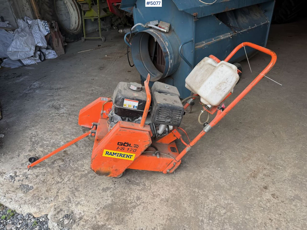 2010 Golz FS170 Concrete Saw - Construction equipment: picture 1 2010 Golz FS170 Concrete Saw - Construction equipment: picture 1