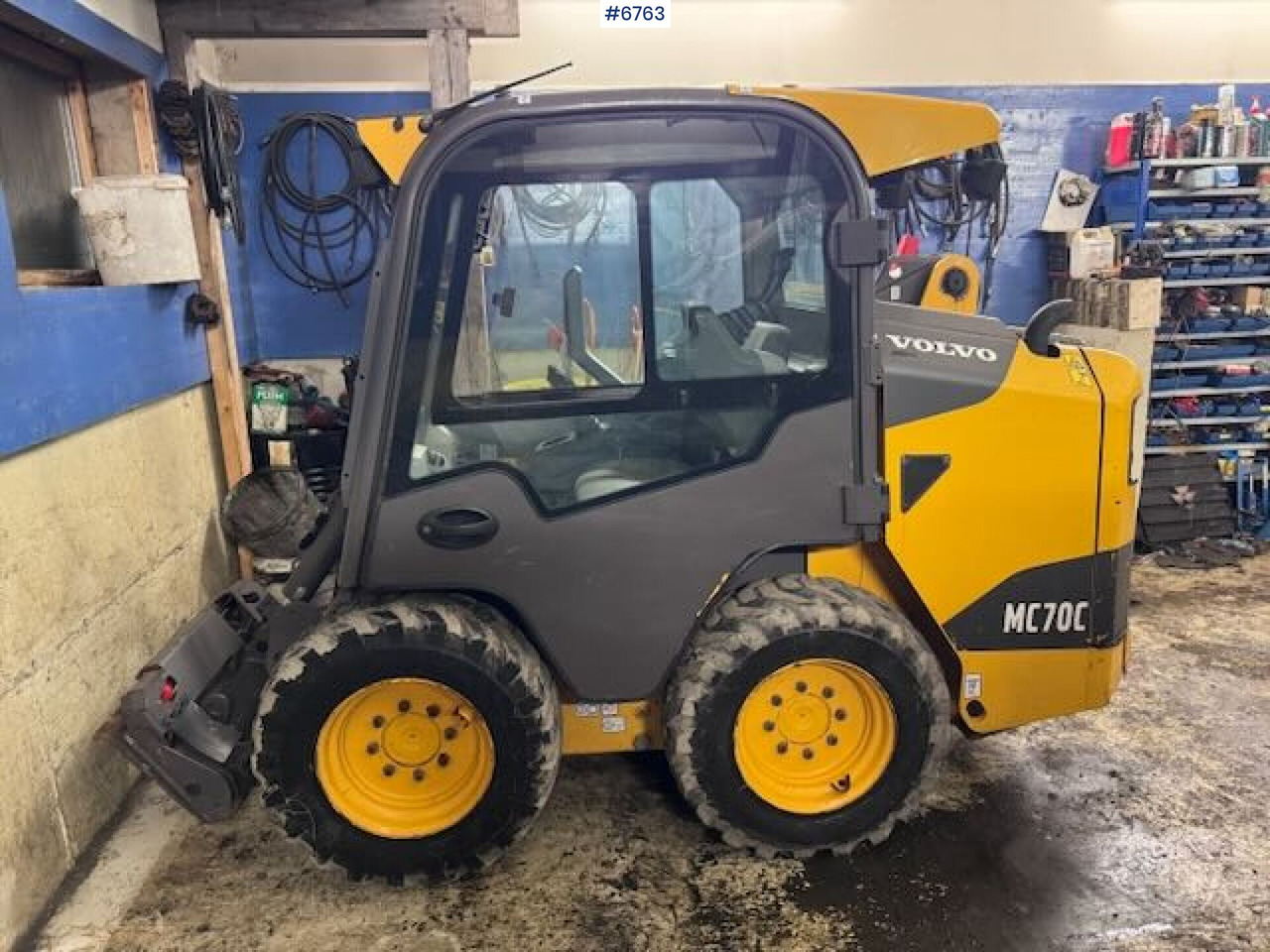 2014 Volvo MC70C T4 compact loader with bucket and pallet forks. Certified. - Compact loader: picture 5 2014 Volvo MC70C T4 compact loader with bucket and pallet forks. Certified. - Compact loader: picture 5
