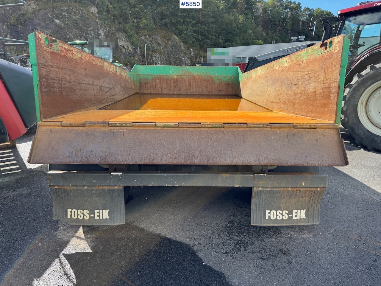 Farm tipping trailer/ Dumper 2015 Foss EIK 5.150 Dumper with 50 km/h.: picture 6