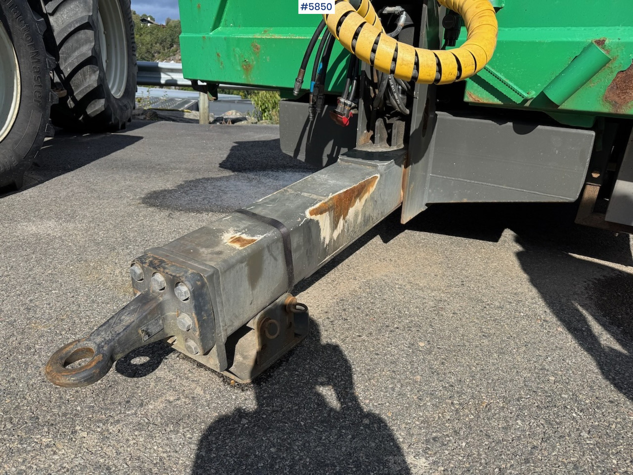 Farm tipping trailer/ Dumper 2015 Foss EIK 5.150 Dumper with 50 km/h.: picture 8