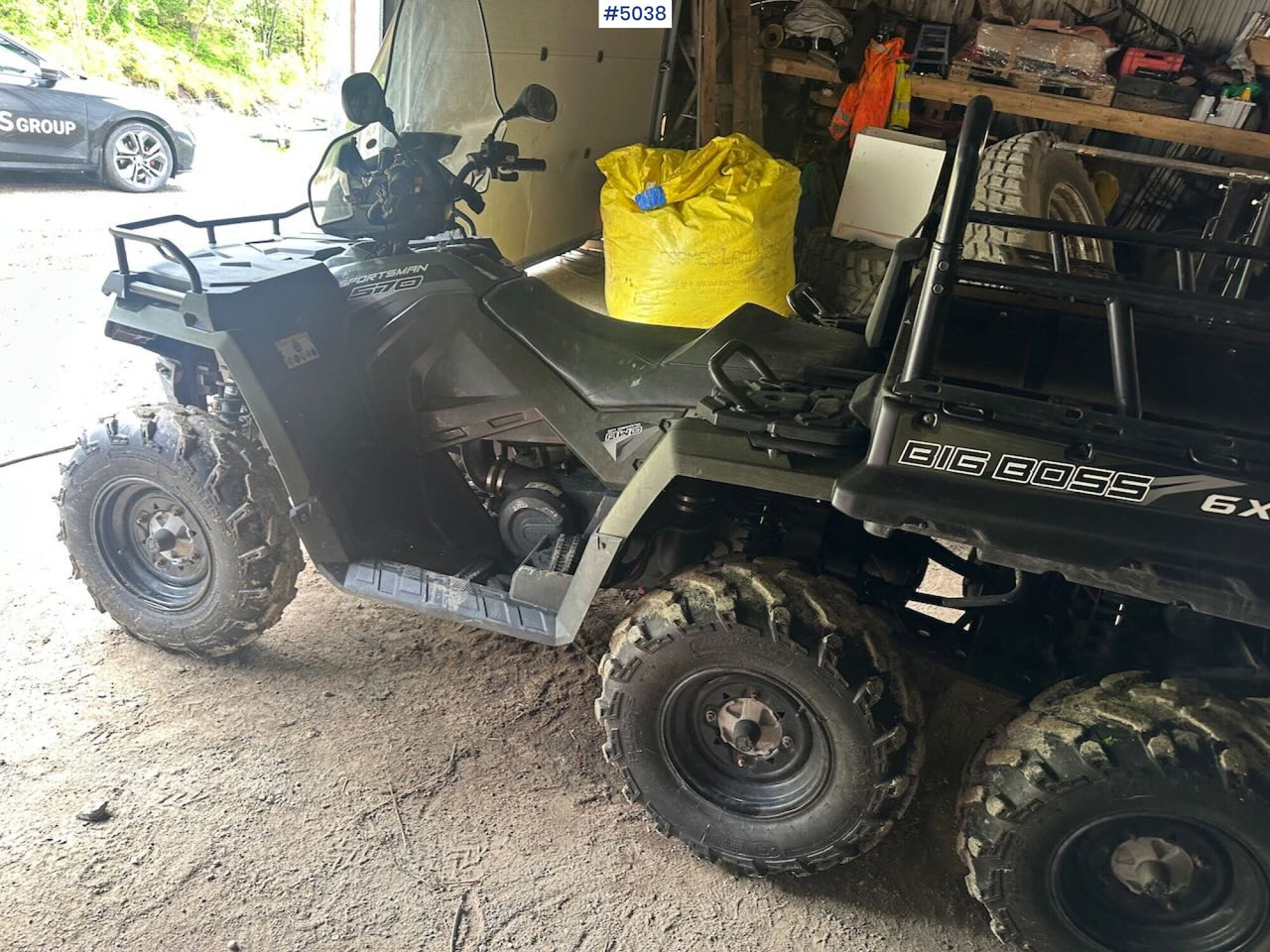 Side-by-side/ ATV 2017 Polaris Sportsman 570 6x6: picture 10