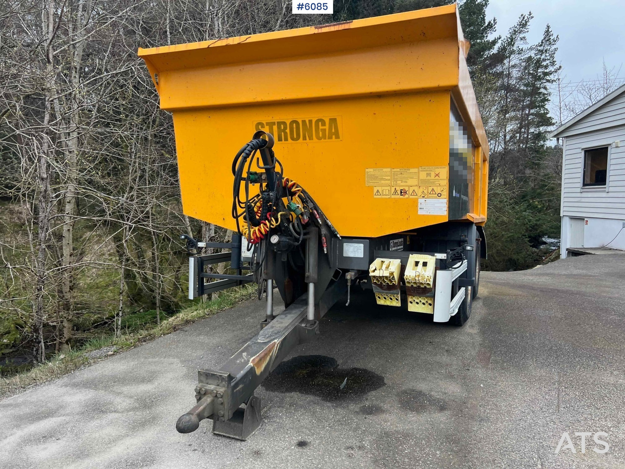 2019 2 axle Stronga DL1200 Dumper trailer - Farm tipping trailer/ Dumper: picture 5 2019 2 axle Stronga DL1200 Dumper trailer - Farm tipping trailer/ Dumper: picture 5