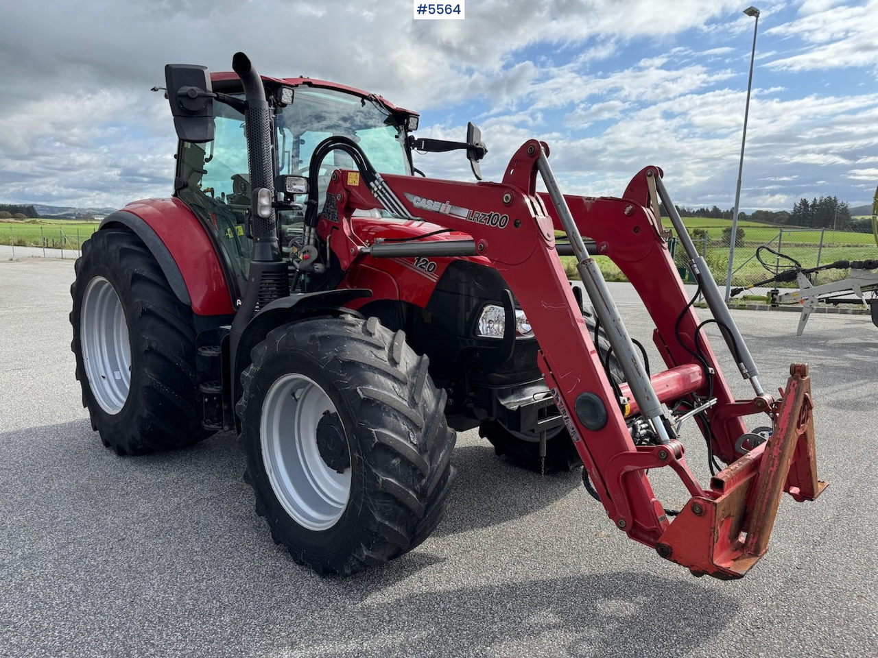 2019 Case IH Luxxum 120 m/ frontlaster. - Farm tractor: picture 1 2019 Case IH Luxxum 120 m/ frontlaster. - Farm tractor: picture 1