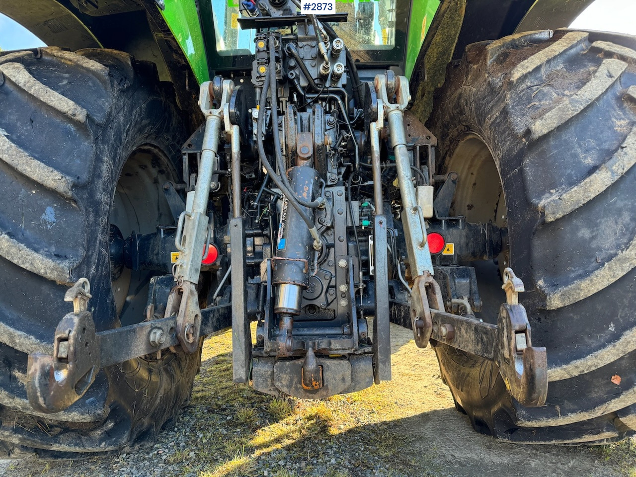 Farm tractor 2019 Deutz-Fahr 6120 TV w/front loader and twin wheels: picture 20
