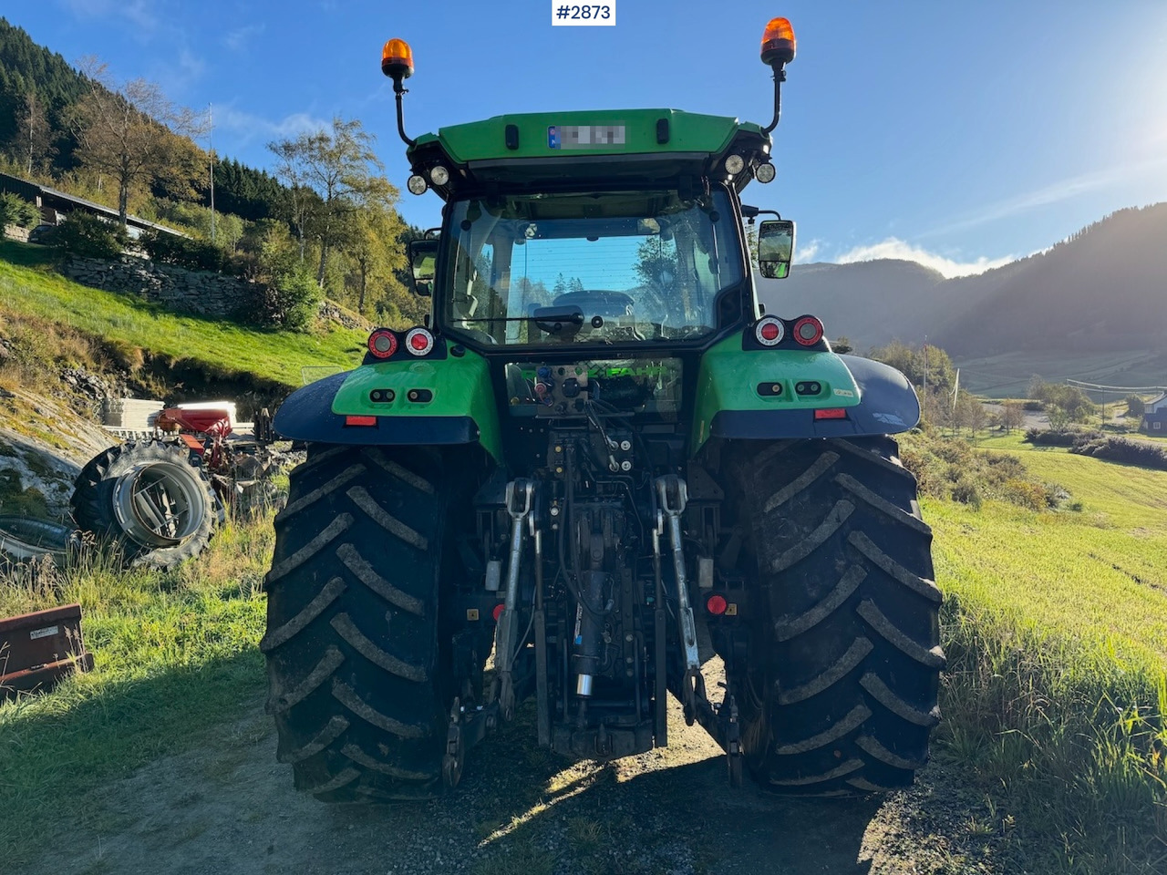 Farm tractor 2019 Deutz-Fahr 6120 TV w/front loader and twin wheels: picture 18