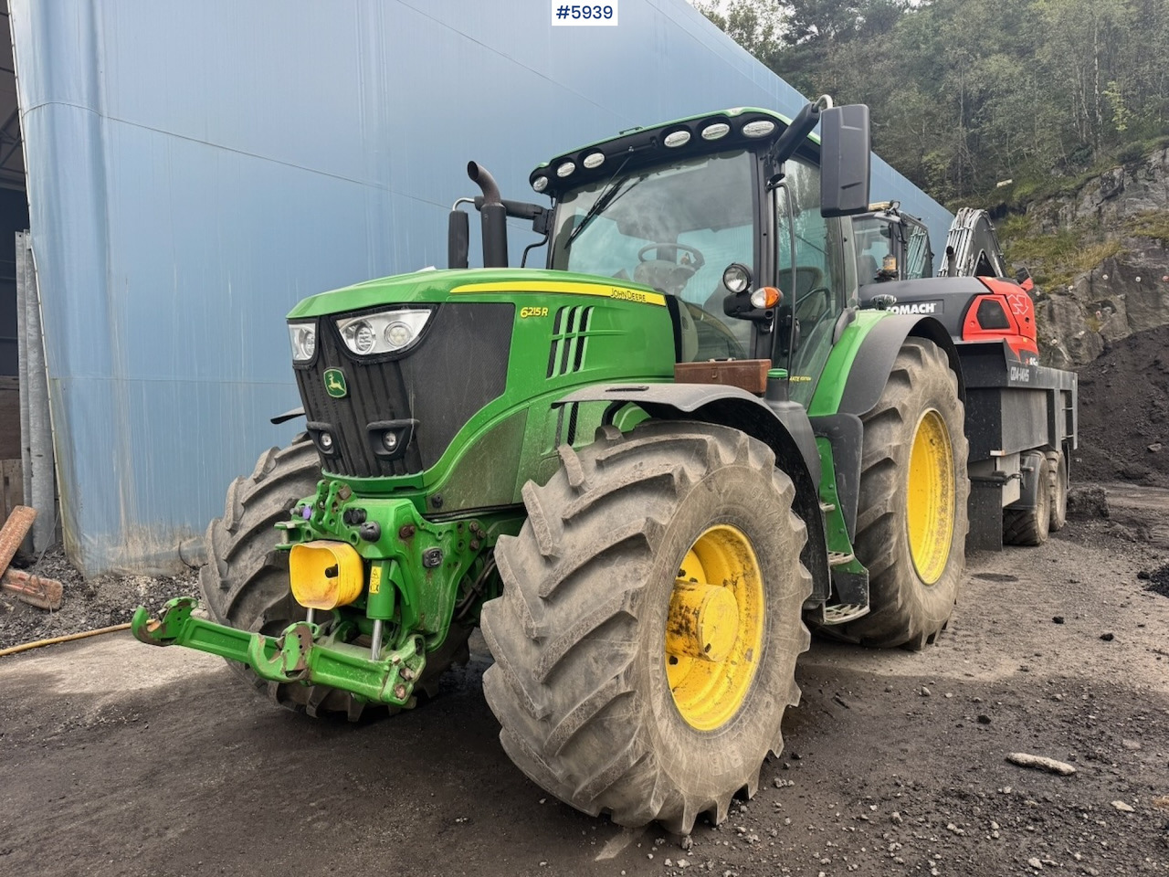 2020 John Deere 6215R w/ Front PTO and hydraulics. 2 sets of tires. - Farm tractor: picture 1 2020 John Deere 6215R w/ Front PTO and hydraulics. 2 sets of tires. - Farm tractor: picture 1