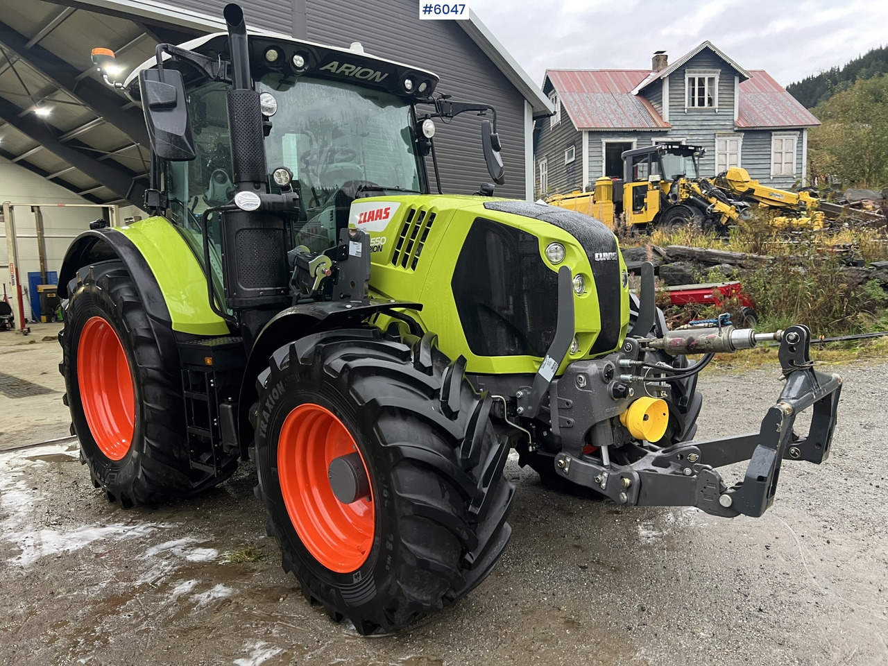 2023 Claas Arion 550 w/ quicke front loader with weight and PTO and front hydraulics - Farm tractor: picture 1 2023 Claas Arion 550 w/ quicke front loader with weight and PTO and front hydraulics - Farm tractor: picture 1