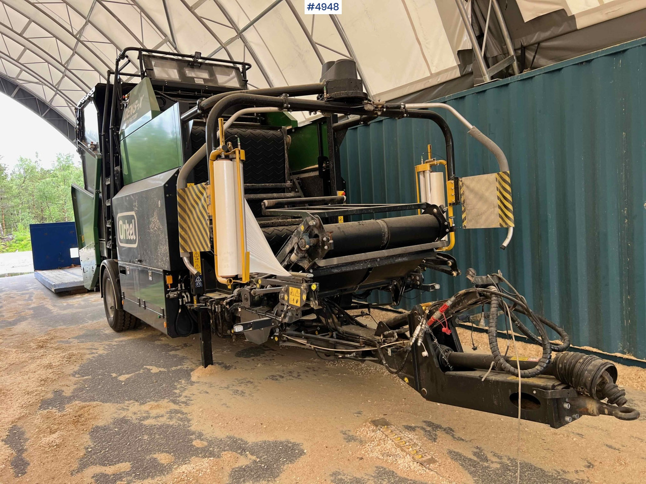 2024 Orkel Dens-x round baler for corn, chips and cut grass - Hay and forage equipment: picture 4 2024 Orkel Dens-x round baler for corn, chips and cut grass - Hay and forage equipment: picture 4
