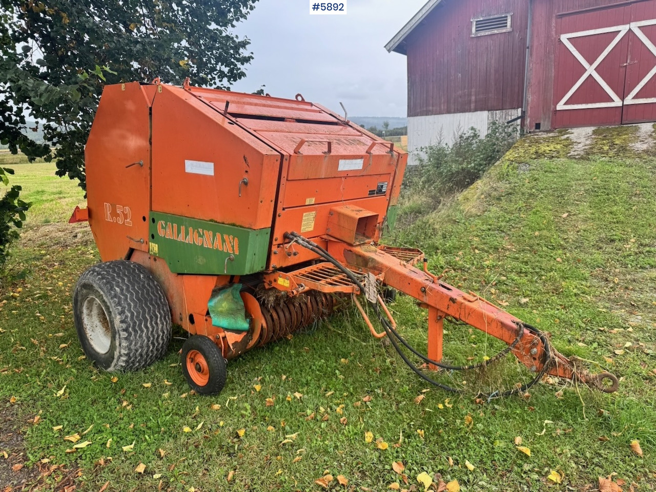 Approx. 1990 Callignani R52 Round baler - Hay and forage equipment: picture 5 Approx. 1990 Callignani R52 Round baler - Hay and forage equipment: picture 5