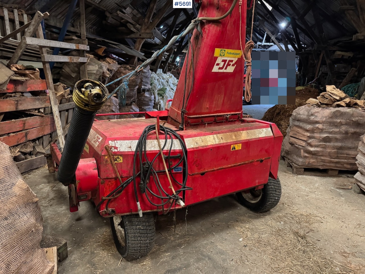 JF FC 850 Fine shredder + a dividing machine. - Hay and forage equipment: picture 5 JF FC 850 Fine shredder + a dividing machine. - Hay and forage equipment: picture 5