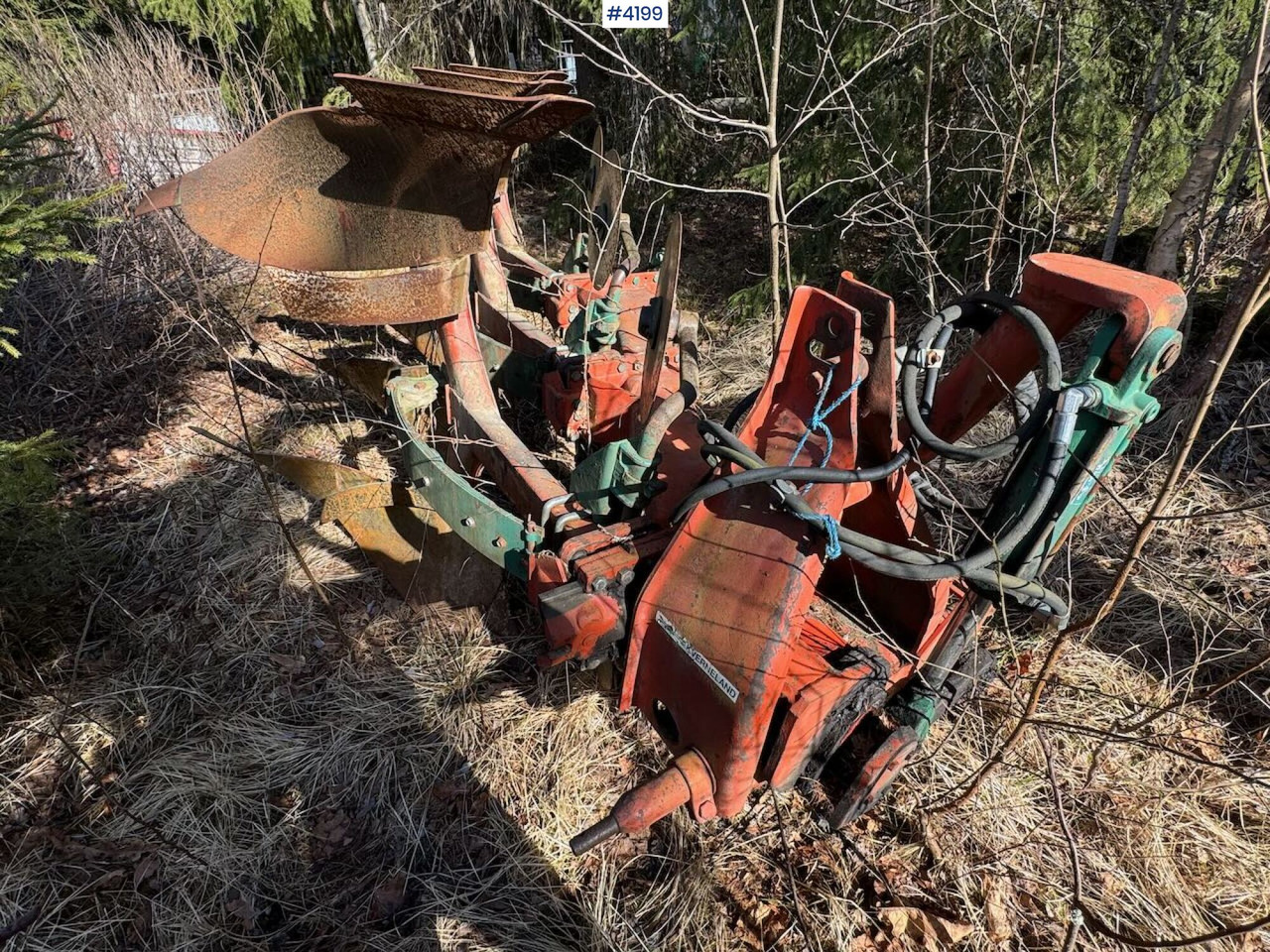 Soil tillage equipment Kverneland 3-furrow reversible plow: picture 14