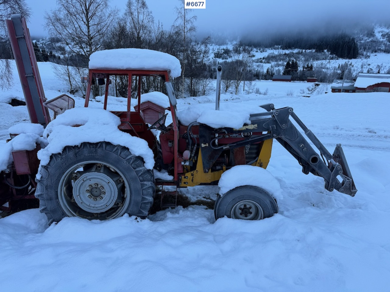 Massey Ferguson 185, Baujahr 1974, mit Frontlader. - Farm tractor: picture 4 Massey Ferguson 185, Baujahr 1974, mit Frontlader. - Farm tractor: picture 4