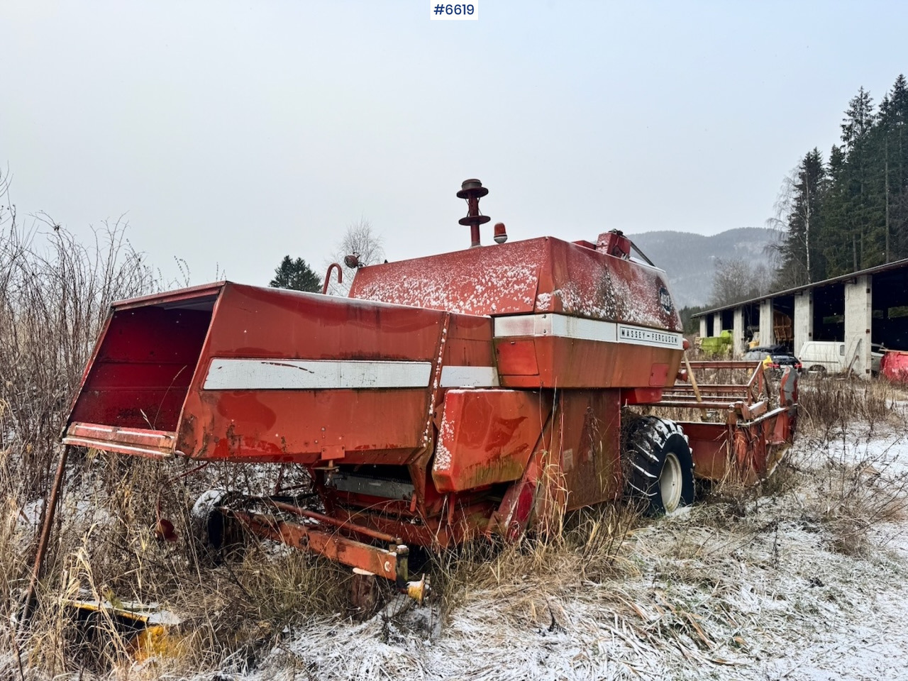 Massey Ferguson 487 Combine Harvester. - Combine harvester: picture 2 Massey Ferguson 487 Combine Harvester. - Combine harvester: picture 2