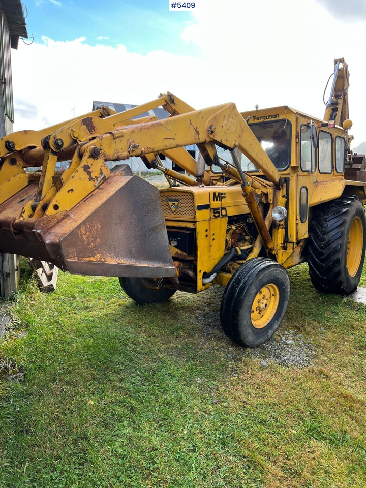 Massey Ferguson 50 Backhoe loader - Farm tractor: picture 4 Massey Ferguson 50 Backhoe loader - Farm tractor: picture 4