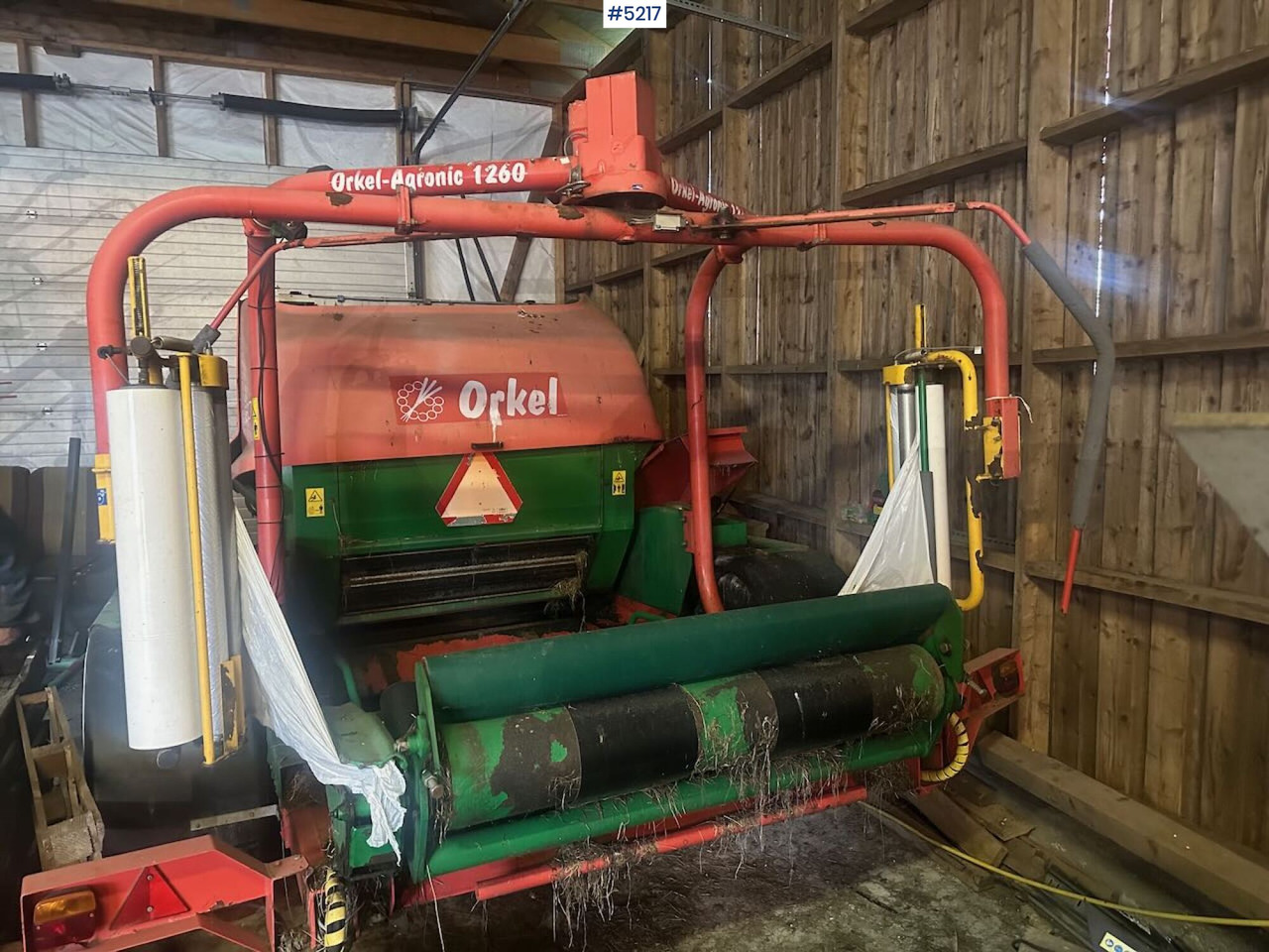 Orkel 1260 round baler - Hay and forage equipment: picture 1 Orkel 1260 round baler - Hay and forage equipment: picture 1
