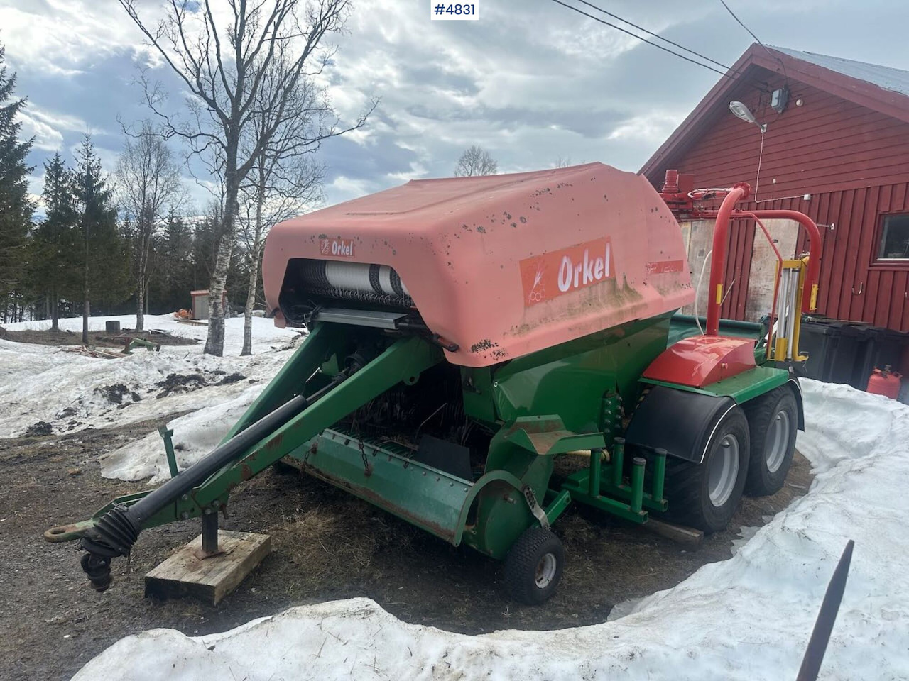 Orkel GP 1260 round baler. - Hay and forage equipment: picture 1 Orkel GP 1260 round baler. - Hay and forage equipment: picture 1