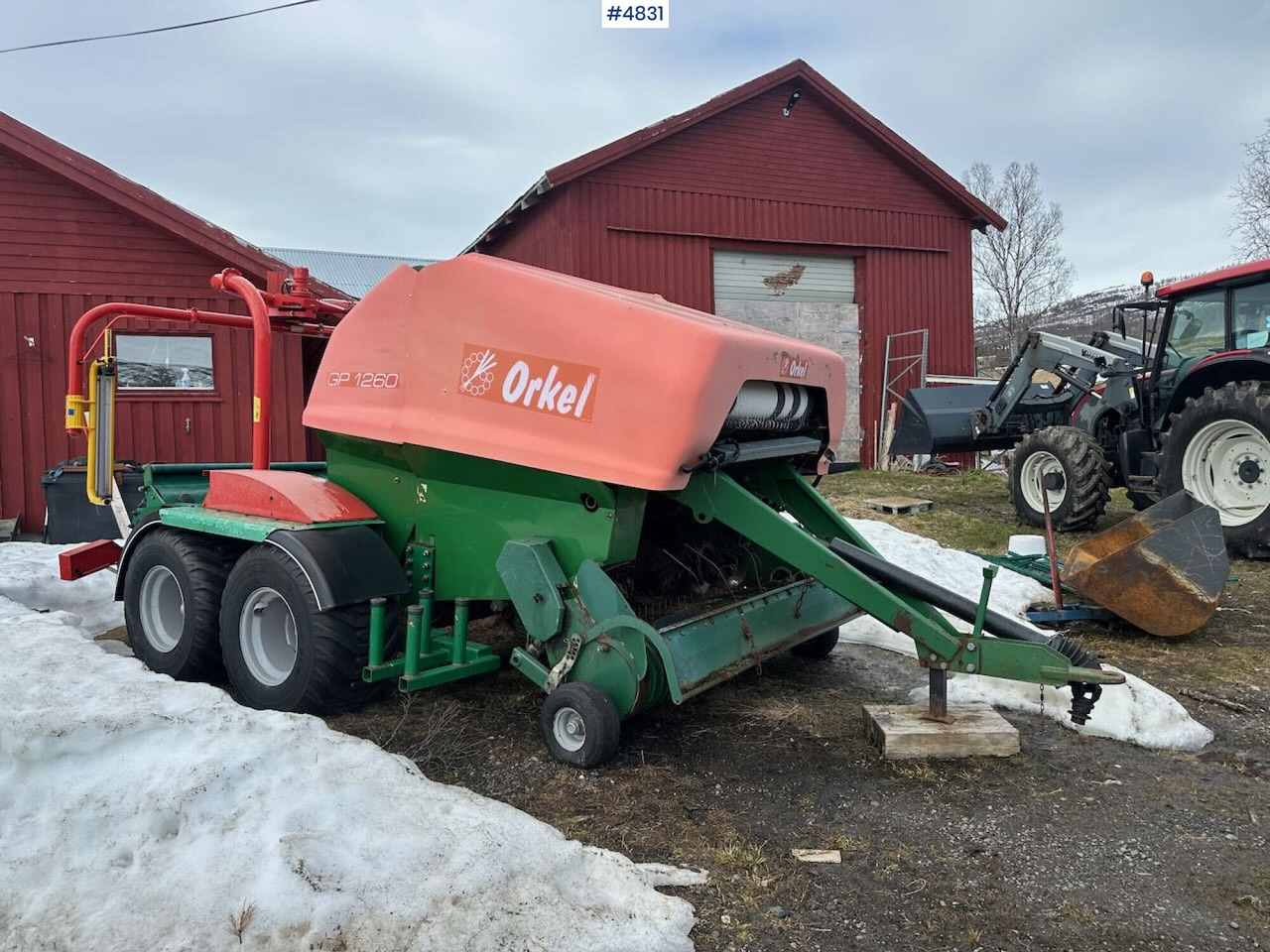 Orkel GP 1260 round baler. - Hay and forage equipment: picture 3 Orkel GP 1260 round baler. - Hay and forage equipment: picture 3