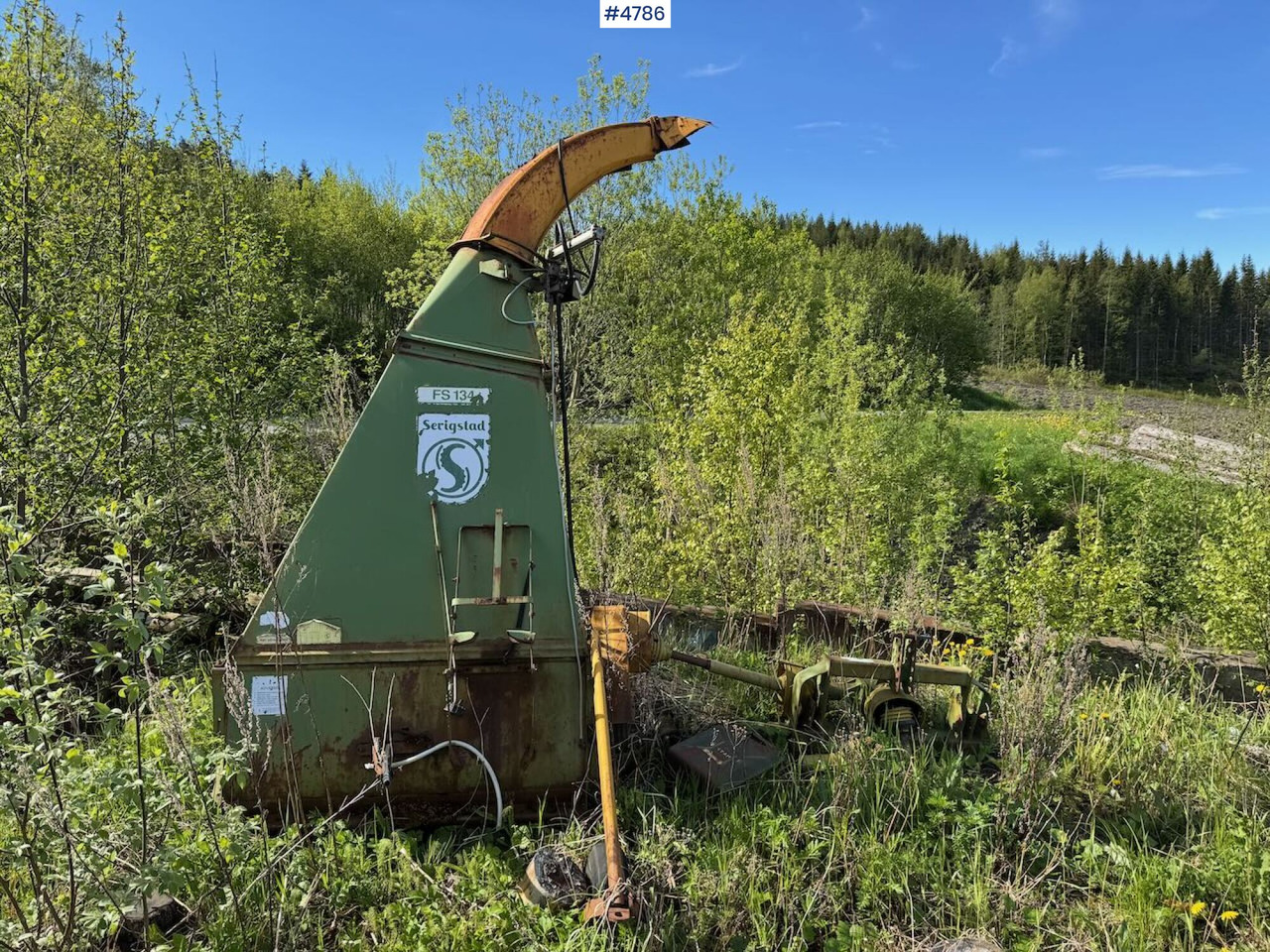 Serigstad Fore-harvester with frame for sale - Hay and forage equipment: picture 1 Serigstad Fore-harvester with frame for sale - Hay and forage equipment: picture 1