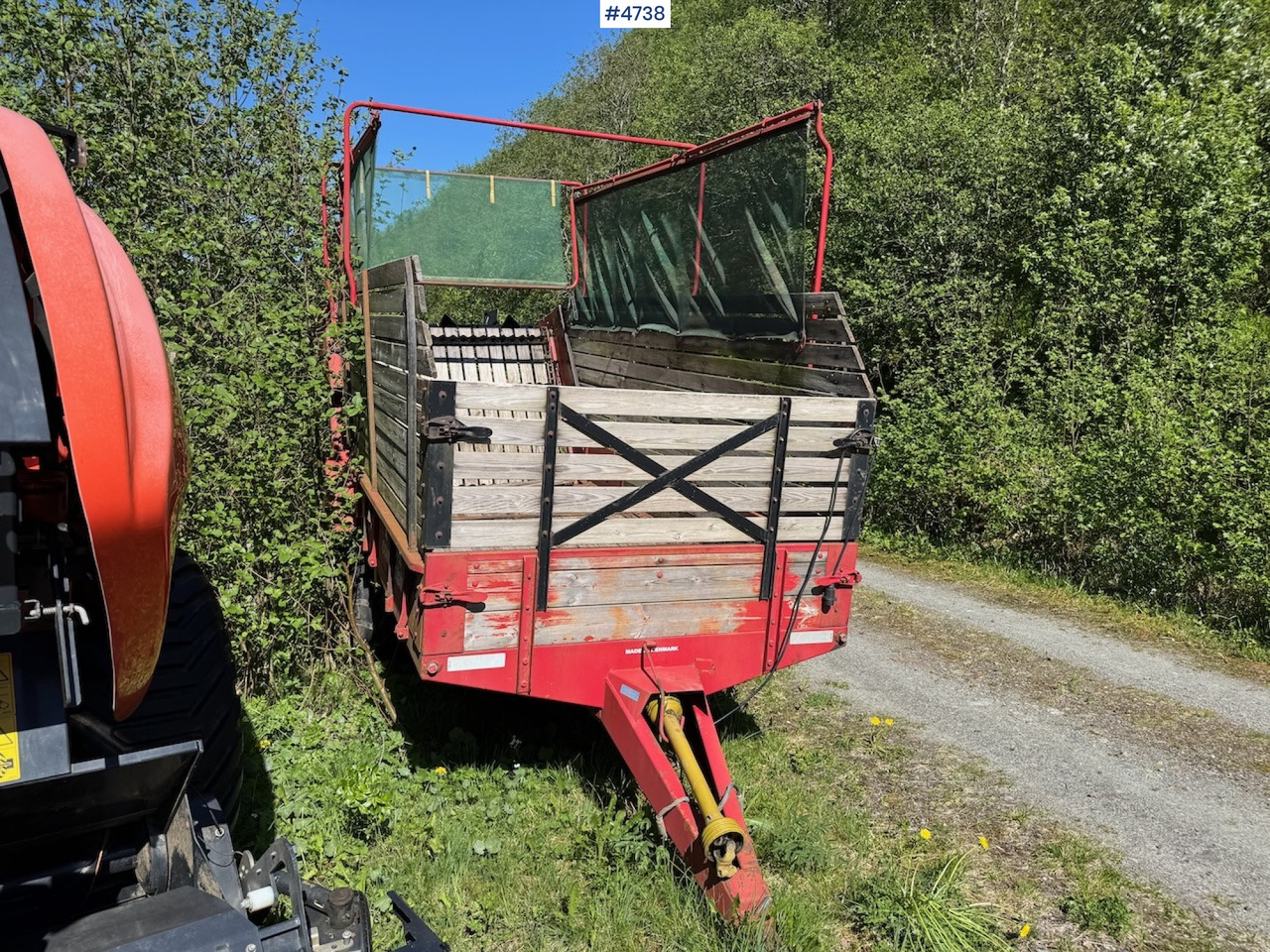 Hay and forage equipment Tim Combi-wagon 35 N w/casting roller and net: picture 8